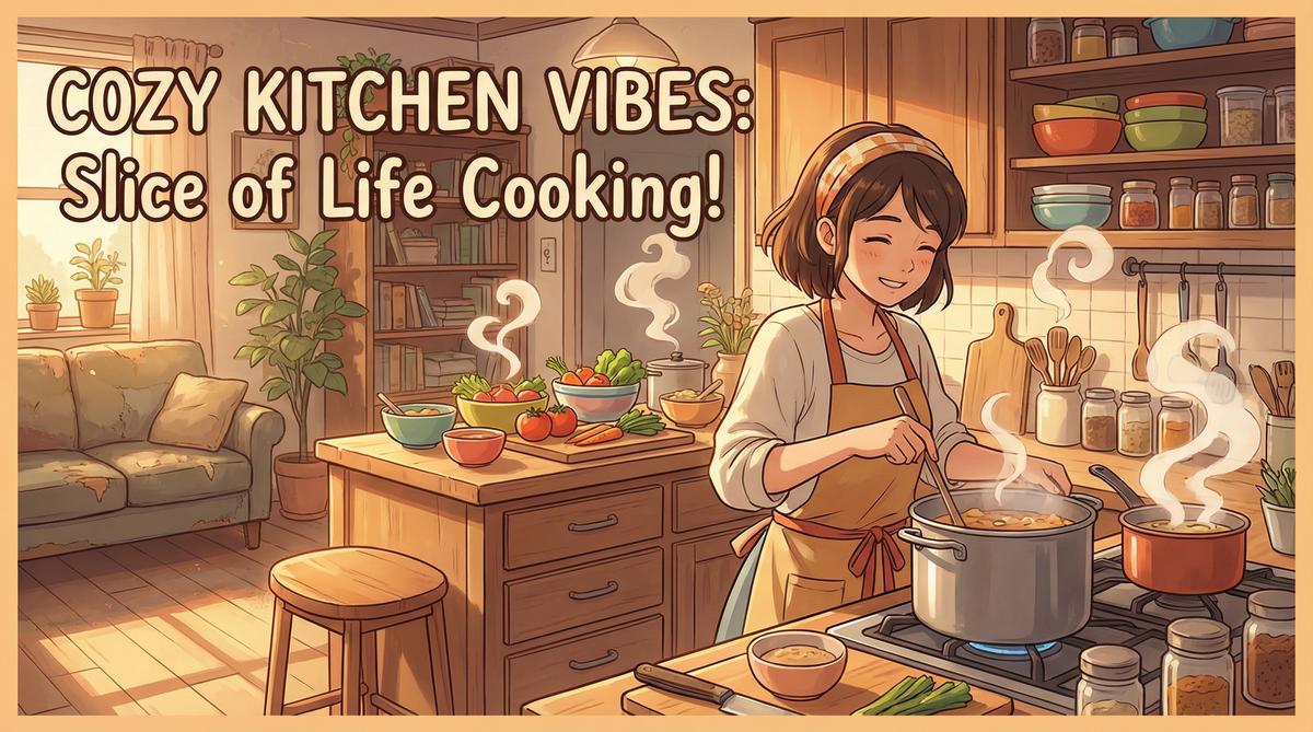 蜜芽动漫-温馨厨房日记